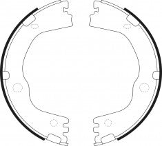 ยางเบรก, NIBK, 58305-2PA10, FN0697, HYUNDAI (017515)