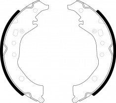 NIBK, Brake Shoes, BS5035, FN2389, BENDIX AUS