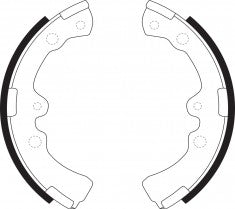 NIBK, Brake Shoes, BS1450, FN2267, BENDIX AUS