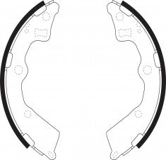 NIBK, Brake Shoes, BS5048, FN0618, BENDIX AUS