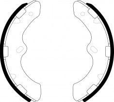 ผ้าเบรก NIBK, NR-3029, FN6655, AKEBONO (017592)