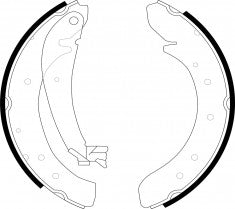 ผ้าเบรก, NIBK, 362338B, FN0546, BENDIX EUR (016994)