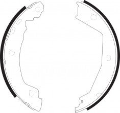 ผ้าเบรก, NIBK, 4241G7, FN0594, CITROEN (016984)