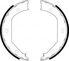 NIBK, Brake Shoes, 34 41 1 163 988, FN0560, BMW
