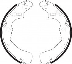 NIBK, Brake Shoes, BS5024, FN0028, BENDIX AUS