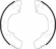 NIBK, Brake Shoes, BS1757, FN4462, BENDIX AUS