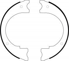 ผ้าเบรก, NIBK, S647-2086, FN0701, FMSI (017379)