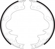 ผ้าเบรก NIBK, NR-2032, FN1163, AKEBONO (017589)