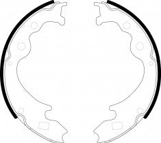 ผ้าเบรก NIBK, NR-3530, FN3348, AKEBONO (017998)