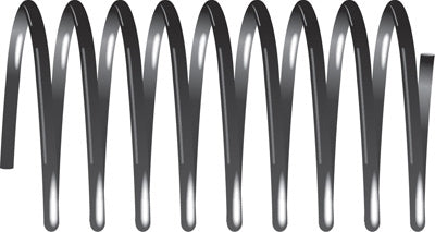 Spring Hose Guard .84" ID- Steel - AG84 (085819)