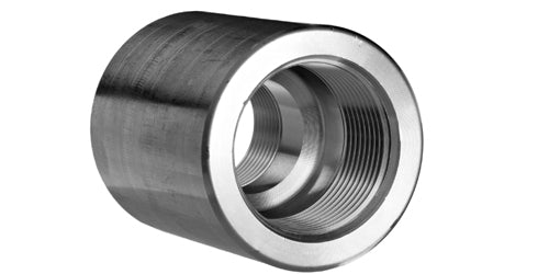 FRC-J6-20-16 | 1 1/4" x 1" Forged Threaded Reducing Coupling 3000# 316 Stainless SN: S4036RC012010 (098550)