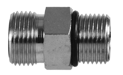hydraulic fittings, FS6400-08-10 - 1/2" ORFS x 5/8" ORB Male (#10 Straight Thread) (011309)
