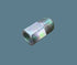 WPR, Brass Pipe Fitting Reducer Adapter, 1/2 Inch NPT Female X 1/4 Inch NPT Male - Inner: 19 mm, Outer: 13 mm