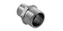 N4RH-08-06 - 1/2" x 3/8" Reducing Hex Nipple - 304 Stainless (098652)