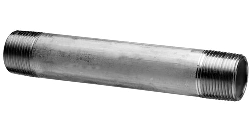 N4S8-12-1.5 - 3/4" Sch 80 Seamless Nipple x 1.5" Long - 304 Stainless SN: S8584NI0 06014 (098718)