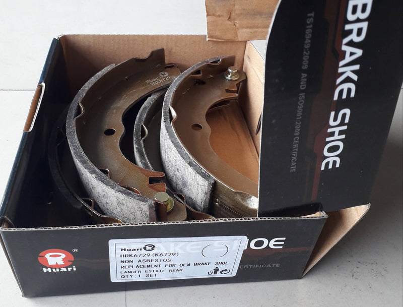ผ้าเบรค HUARI, รองเท้าหลังปัตตาเลี่ยน NIssan, K6729 (028677)