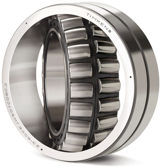 Timken 21308EJW33 แบริ่งลูกกลิ้งทรงกลม (เส้นผ่านศูนย์กลางรู 40 มม., เส้นผ่านศูนย์กลางภายนอก 90 มม., ความกว้างเส้นผ่านศูนย์กลาง 23 มม.) (052154)