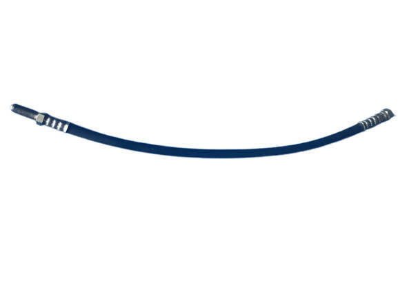 Diesel Oil Hose Assembly, 1/4 x R1 Hose With (10811L-12-04) x (26712-04-04) NIS, 18 Inch  Long (117392)