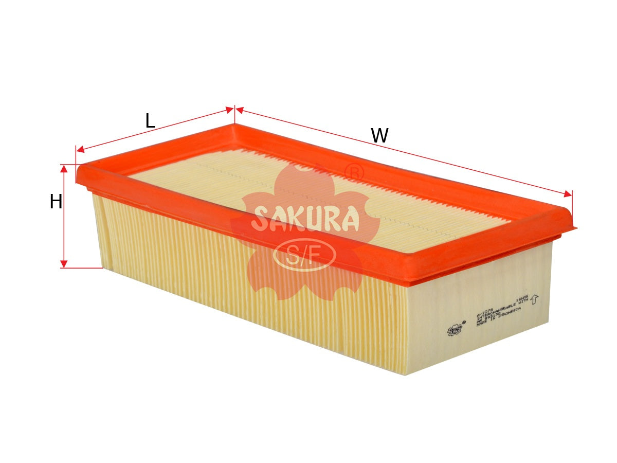 SAKURA,, Air Filter (Element), MR993130, A-1078, MITSUBISHI