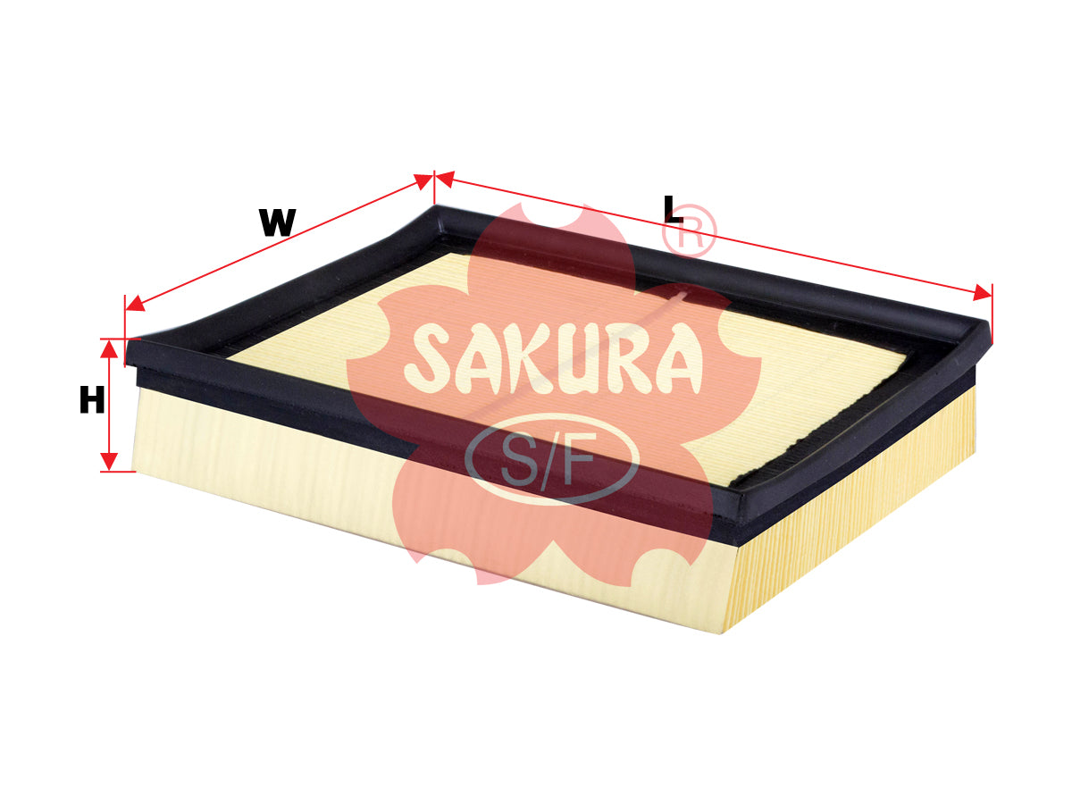 Air Filter (ဒြပ်စင်)၊ SAKURA၊ 16546-4JM1A၊ A-61530၊ NISSAN (125092)