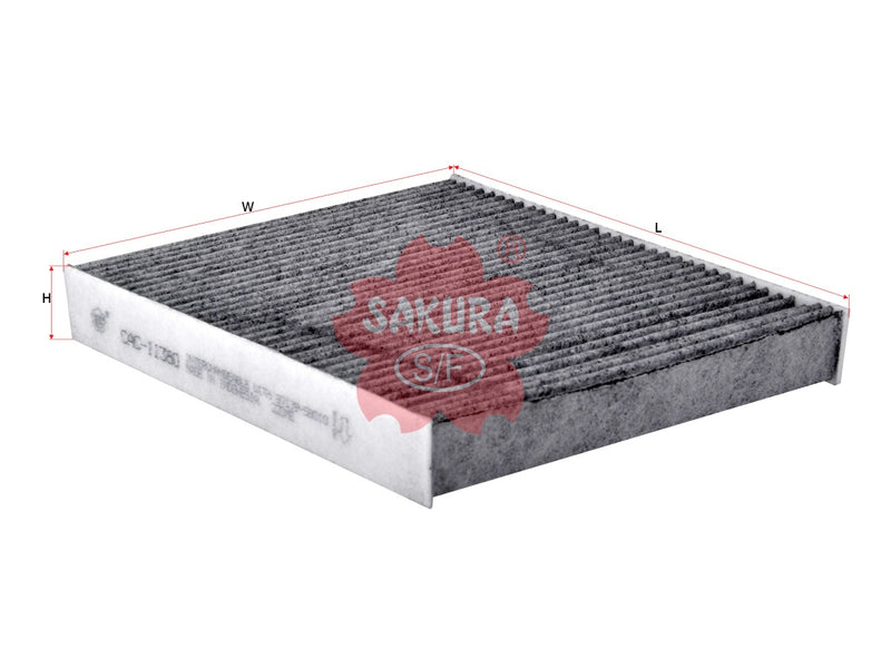 SAKURA,, Cabin Air Filter (Element), P903539, CAC-11380, TOYOTA