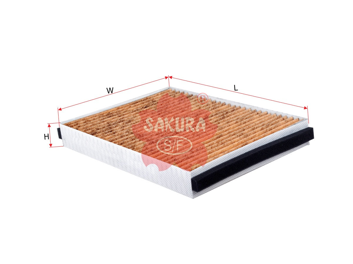 ไส้กรองอากาศแอร์(Element) , SAKURA, 30733893, CAV-37010, VOLVO CARS (123276)