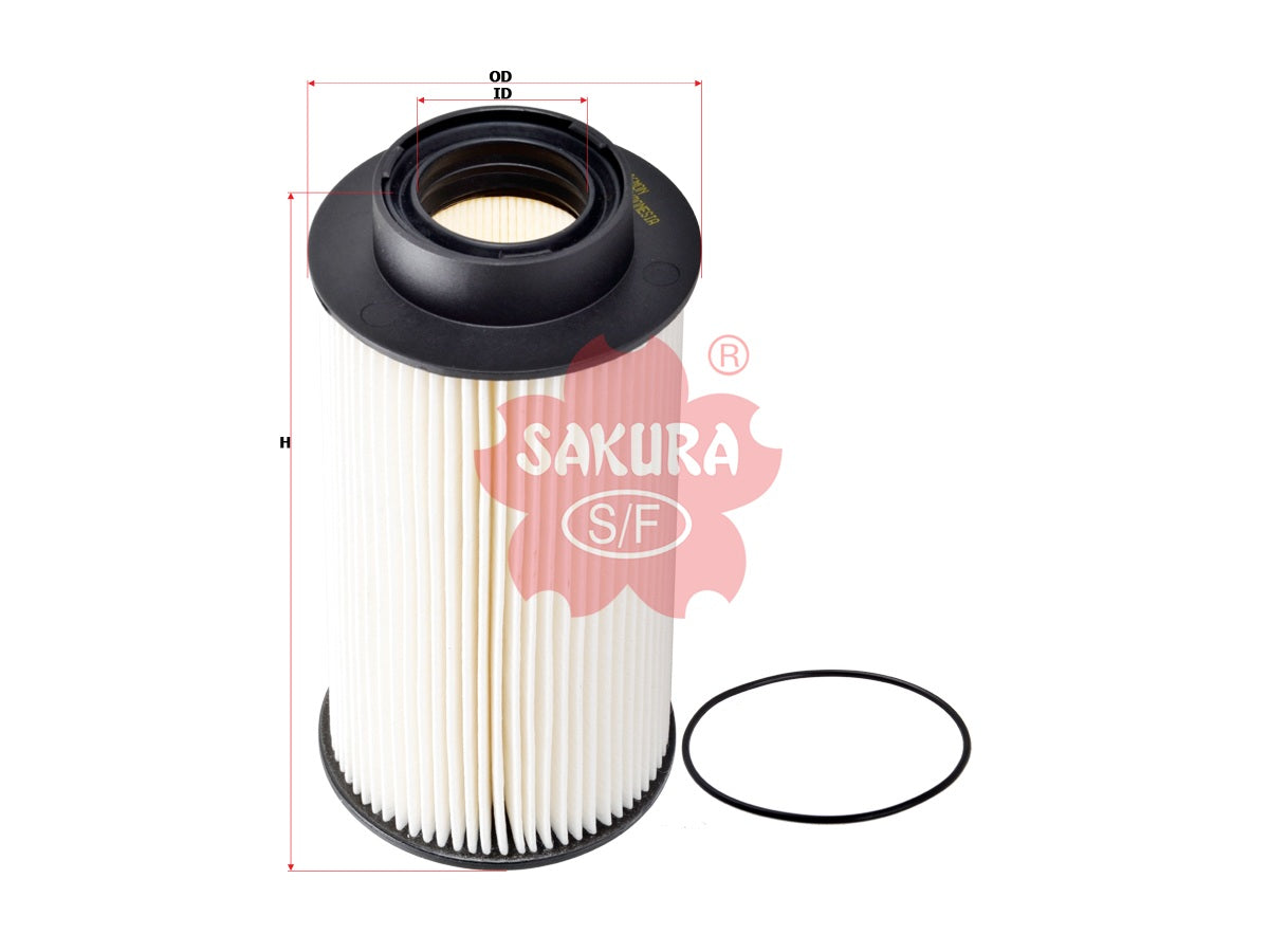 SAKURA,, Fuel Filter (Element), 187 3018, EF-8301, SCANIA