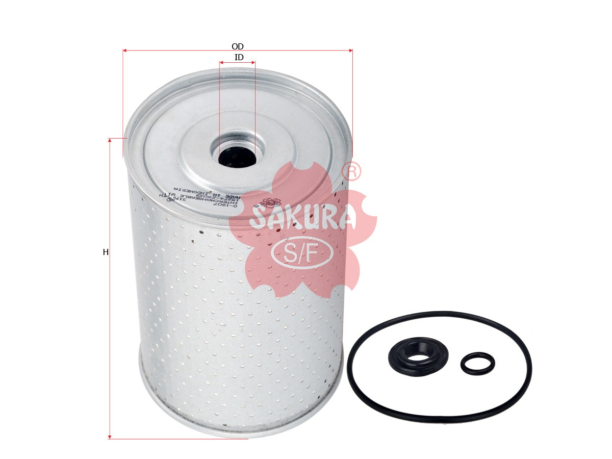 SAKURA,, Oil Filter (Depth), 15274-Z9127, O-1807, NISSAN