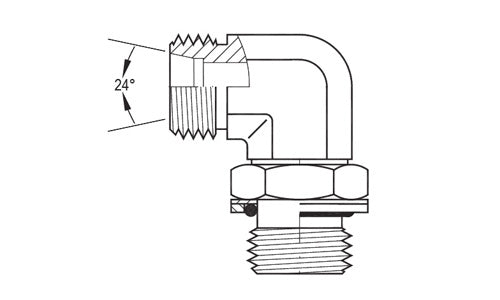 SS-5069L-06-10 | 06 mm tube (M12x1.5 thread) X 10 mm 90Â° Male Metric (096783)