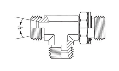 เอสเอส-5168L-08-08-12 | ท่อ 08 มม. (เกลียว M14x1.5) DIN X เมตริกตัวผู้ 12 มม. (096921)