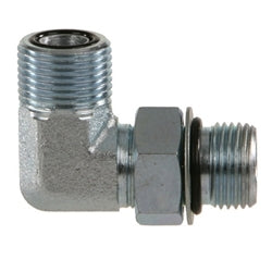เอสเอส-FS6801-04-04 | สแตนเลส 1/4 "ORFS ตัวผู้ x 1/4" ORB ตัวผู้ Adj 90° Elbow (085993)