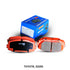 ผ้าเบรค WBC ใหม่ 04465-0D130, D2253 (010209)