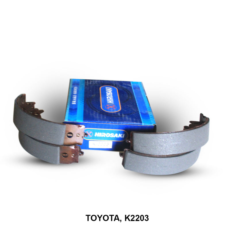 ผ้าเบรก HIROSAKI, 04495-12012-000, K2203 (000573)