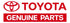 Shock Absorber, TOYOTA GENUINE, 48520-80249, Front(LH), Toyota Alion 2011 (117394)