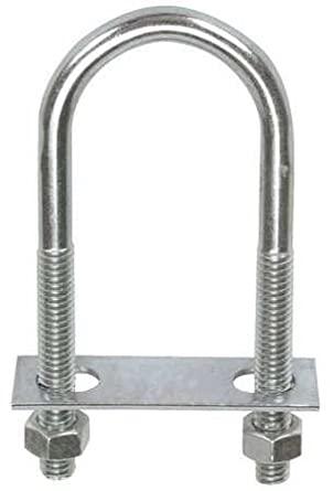 U Bolt (Round) WINPOWER, 14mmx84mmx9"(Black Bake Colour) (010025) - Win Store