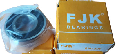 FJK, Deep Groove Ball Bearing, 6203, 2RS