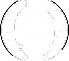NIBK, Brake Shoes, 339752B, FN0525, BENDIX EUR
