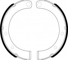 ผ้าเบรก NIBK, NN-3027, FN6600, AKEBONO (017503)