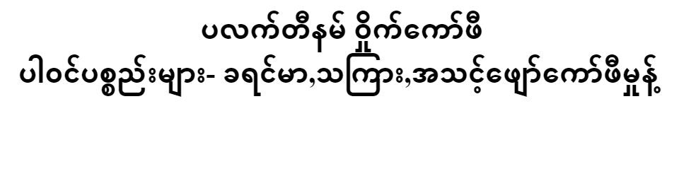 PLATINUM MYANMAR COFFEE & TEA