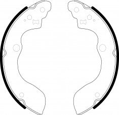 NIBK, Brake Shoes, S954-1641, FN9801, FMSI