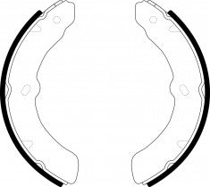 ผ้าเบรก NIBK, NR-4022, FN4458, AKEBONO (017599)