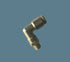 MPL Adapter Pneumatic Fitting Brass Push In Fitting Male Elbow WPR MPL8-01 8 mm R 1/8
