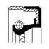 Shaft Seal, transfer case, CORTECO, OEM 2153081, အပိုဒ်နံပါတ် 0 1 0 3 1 6 3 1 B, CLAAS (103340)