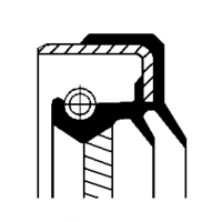 Shaft Seal, differential, CORTECO, OEM 6562790215, Article number 0 1 0 1 6 9 6 2 B, MAN (102915)