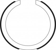 ผ้าเบรก NIBK, 89047676, FN0696, CHEVROLET (018021)