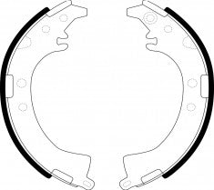 ผ้าเบรก NIBK, NR-1072, FN2333, AKEBONO (017145)