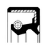 Shaft Seal, manual transmission, CORTECO, OEM 100CP5143, Article number 0 1 0 2 9 6 4 9 B, DAF (103216)