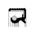 Shaft Seal, differential, CORTECO, OEM 30681153, Article number 0 1 0 3 5 4 3 1 B, VOLVO (103598)