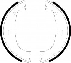 NIBK, Brake Shoes, 362375B, FN0544, BENDIX EUR