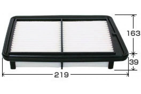 ไส้กรองอากาศ JS, 17801-BZ080, A1025 (002668)